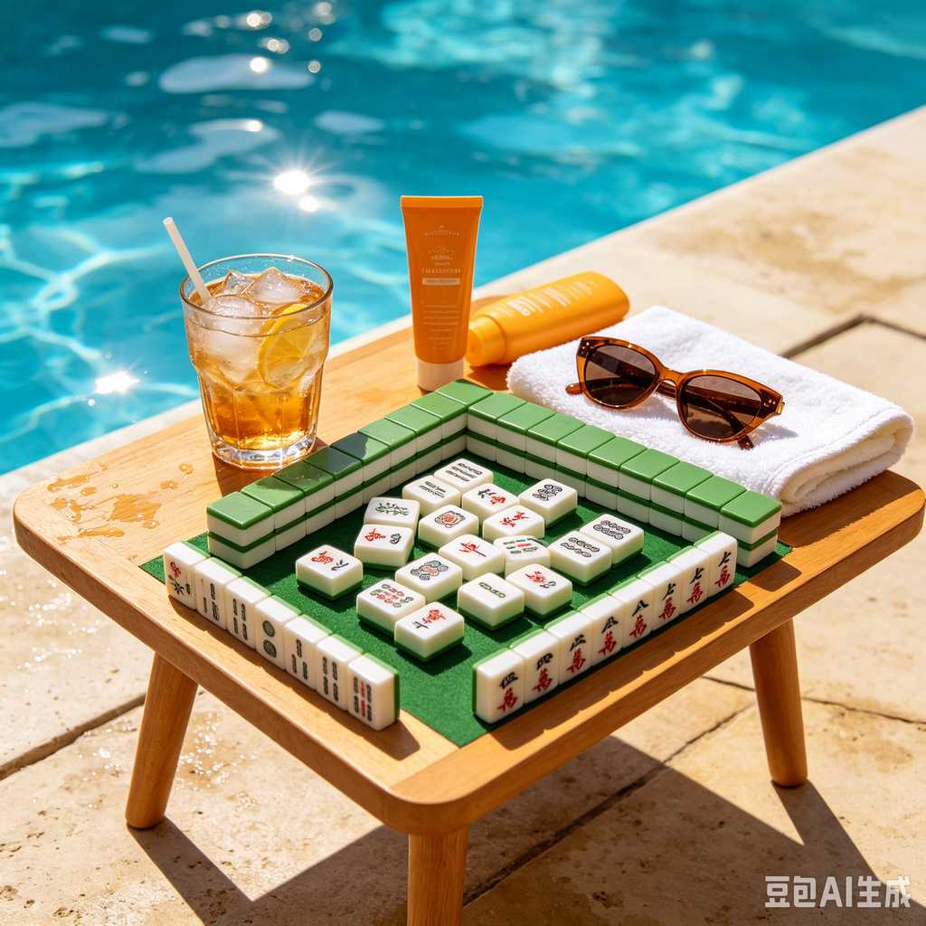 holiday present mahjong tiles